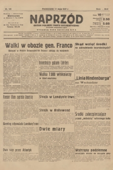Naprzód : organ Polskiej Partji Socjalistycznej. 1937, nr 145