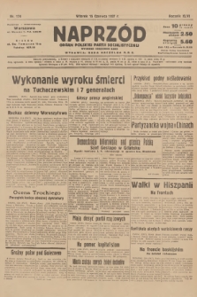 Naprzód : organ Polskiej Partji Socjalistycznej. 1937, nr 174