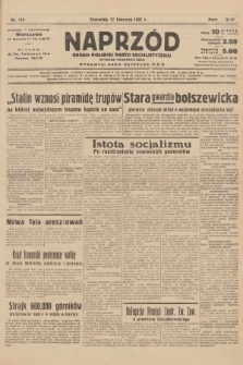 Naprzód : organ Polskiej Partji Socjalistycznej. 1937, nr 176