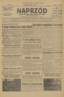 Naprzód : organ Polskiej Partji Socjalistycznej. 1937, nr 199