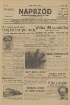 Naprzód : organ Polskiej Partji Socjalistycznej. 1937, nr 213