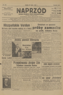 Naprzód : organ Polskiej Partji Socjalistycznej. 1937, nr 216