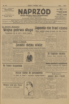 Naprzód : organ Polskiej Partji Socjalistycznej. 1937, nr 231