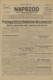 Naprzód : organ Polskiej Partji Socjalistycznej. 1937, nr 242