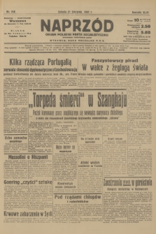 Naprzód : organ Polskiej Partji Socjalistycznej. 1937, nr 246