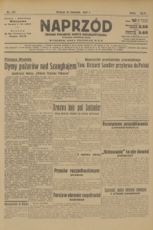 Naprzód : organ Polskiej Partji Socjalistycznej. 1937, nr 249