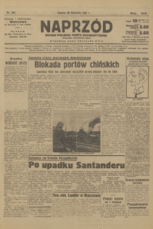 Naprzód : organ Polskiej Partji Socjalistycznej. 1937, nr 255