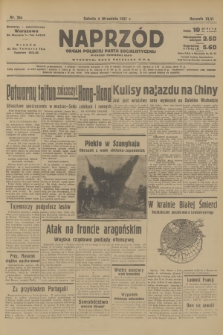 Naprzód : organ Polskiej Partji Socjalistycznej. 1937, nr 264