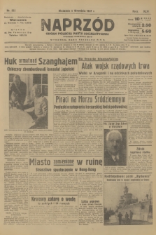 Naprzód : organ Polskiej Partji Socjalistycznej. 1937, nr 265