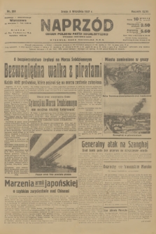 Naprzód : organ Polskiej Partji Socjalistycznej. 1937, nr 269