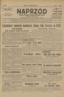 Naprzód : organ Polskiej Partji Socjalistycznej. 1937, nr 275