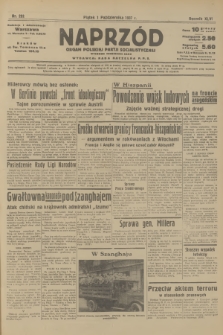 Naprzód : organ Polskiej Partji Socjalistycznej. 1937, nr 292