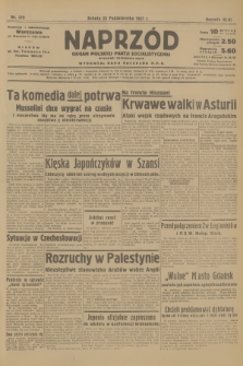 Naprzód : organ Polskiej Partji Socjalistycznej. 1937, nr 319