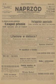 Naprzód : organ Polskiej Partji Socjalistycznej. 1937, nr 325