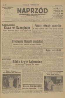 Naprzód : organ Polskiej Partji Socjalistycznej. 1937, nr 327