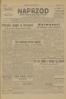 Naprzód : organ Polskiej Partji Socjalistycznej. 1937, nr 335