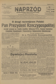 Naprzód : organ Polskiej Partji Socjalistycznej. 1937, nr 341