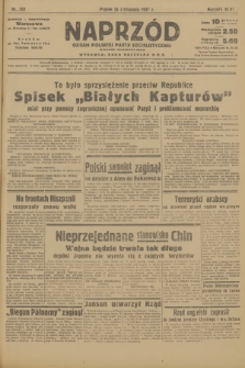 Naprzód : organ Polskiej Partji Socjalistycznej. 1937, nr 352