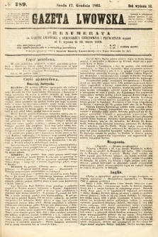 Gazeta Lwowska. 1862, nr 289