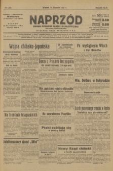 Naprzód : organ Polskiej Partji Socjalistycznej. 1937, nr 370