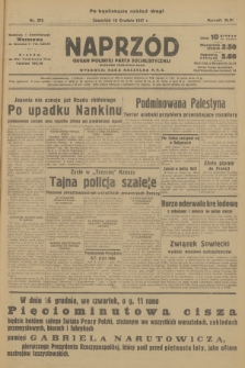 Naprzód : organ Polskiej Partji Socjalistycznej. 1937, nr 373