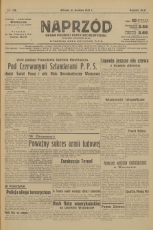 Naprzód : organ Polskiej Partji Socjalistycznej. 1937, nr 378