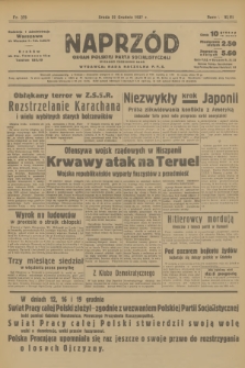 Naprzód : organ Polskiej Partji Socjalistycznej. 1937, nr 379