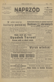 Naprzód : organ Polskiej Partji Socjalistycznej. 1937, nr 381