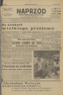 Naprzód : organ Polskiej Partji Socjalistycznej. 1937, nr 382