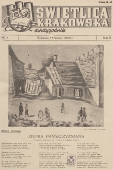 Świetlica Krakowska : dwutygodnik. R.2, 1946, nr 4
