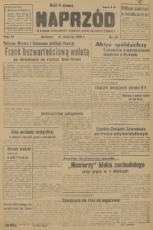 Naprzód : organ Polskiej Partii Socjalistycznej. 1948, nr 26