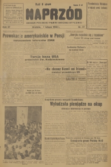 Naprzód : organ Polskiej Partii Socjalistycznej. 1948, nr 37