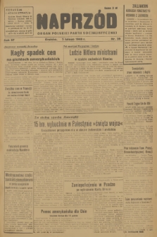 Naprzód : organ Polskiej Partii Socjalistycznej. 1948, nr 39