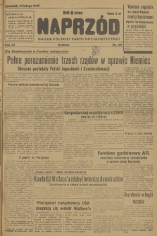 Naprzód : organ Polskiej Partii Socjalistycznej. 1948, nr 49