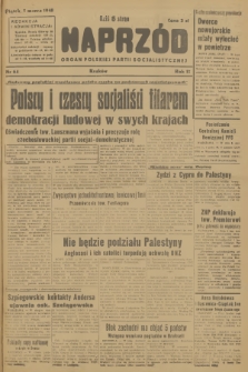 Naprzód : organ Polskiej Partii Socjalistycznej. 1948, nr 64