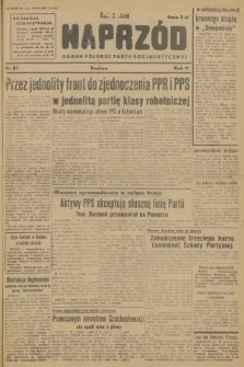Naprzód : organ Polskiej Partii Socjalistycznej. 1948, nr 82