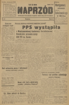 Naprzód : organ Polskiej Partii Socjalistycznej. 1948, nr 83