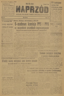 Naprzód : organ Polskiej Partii Socjalistycznej. 1948, nr 84