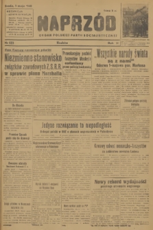Naprzód : organ Polskiej Partii Socjalistycznej. 1948, nr 123