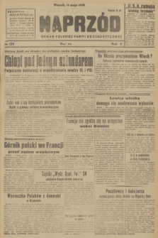 Naprzód : organ Polskiej Partii Socjalistycznej. 1948, nr 129