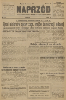 Naprzód : organ Polskiej Partii Socjalistycznej. 1948, nr 173