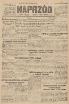 Naprzód : organ Polskiej Partii Socjalistycznej. 1948, nr 197