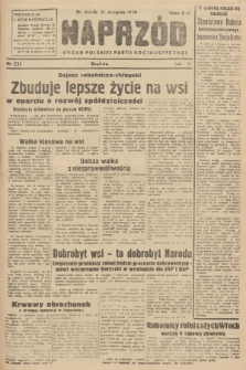 Naprzód : organ Polskiej Partii Socjalistycznej. 1948, nr 231