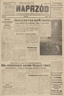Naprzód : organ Polskiej Partii Socjalistycznej. 1948, nr 237