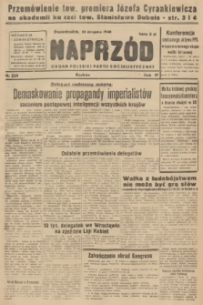 Naprzód : organ Polskiej Partii Socjalistycznej. 1948, nr 239