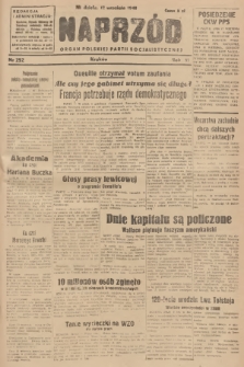 Naprzód : organ Polskiej Partii Socjalistycznej. 1948, nr 252
