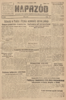 Naprzód : organ Polskiej Partii Socjalistycznej. 1948, nr 253