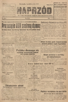 Naprzód : organ Polskiej Partii Socjalistycznej. 1948, nr 273