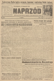 Naprzód : organ Polskiej Partii Socjalistycznej. 1948, nr 322