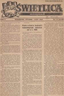 Świetlica. R.5, 1949, nr 1